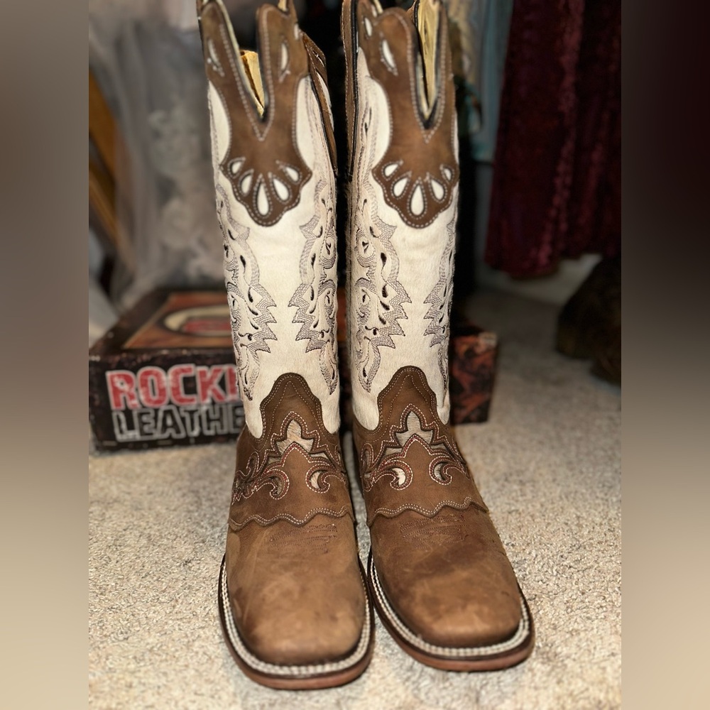 Rockin Leather boots
